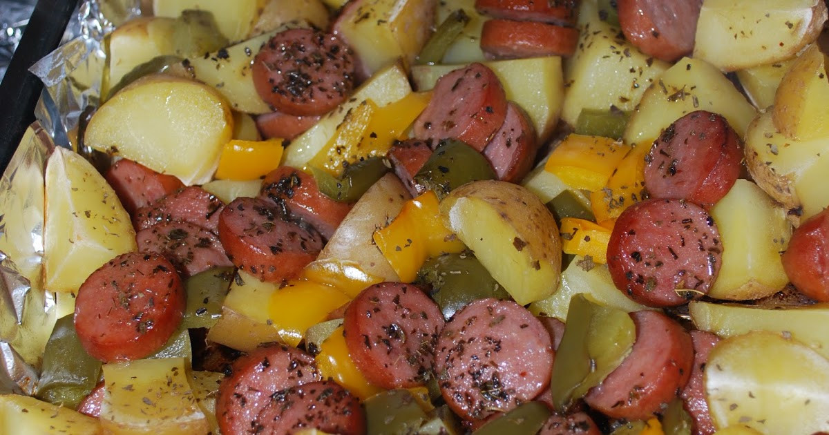 Smoked Sausage And Potato Bake
 Chicago Foo Sisters Smoked sausage and potato bake