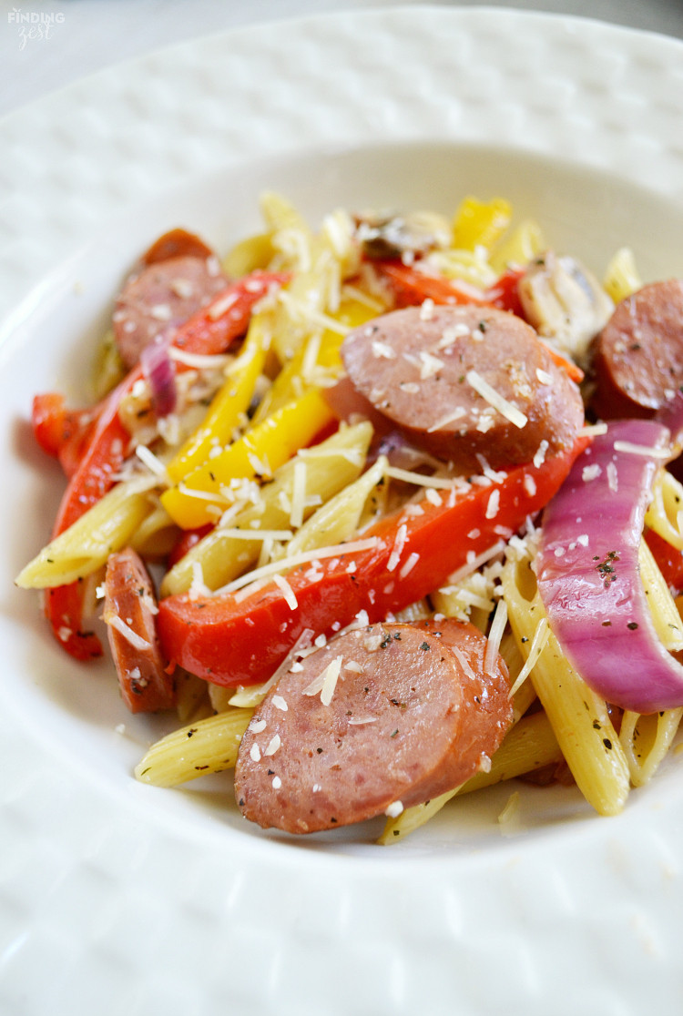 Smoked Sausage Recipes For Dinner
 Smoked Sausage Penne Pasta