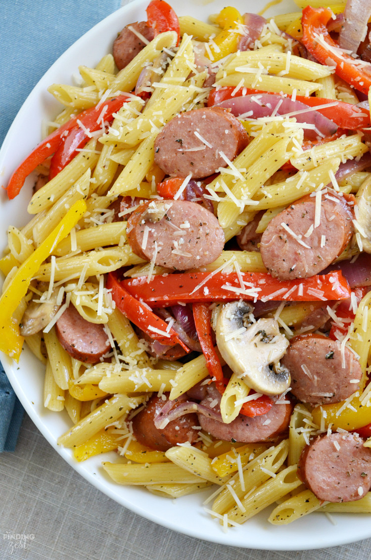 Smoked Sausage Recipes For Dinner
 Smoked Sausage Penne Pasta