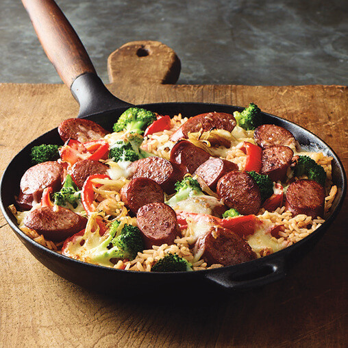 Smoked Sausage Recipes For Dinner
 Easy Smoked Sausage Skillet