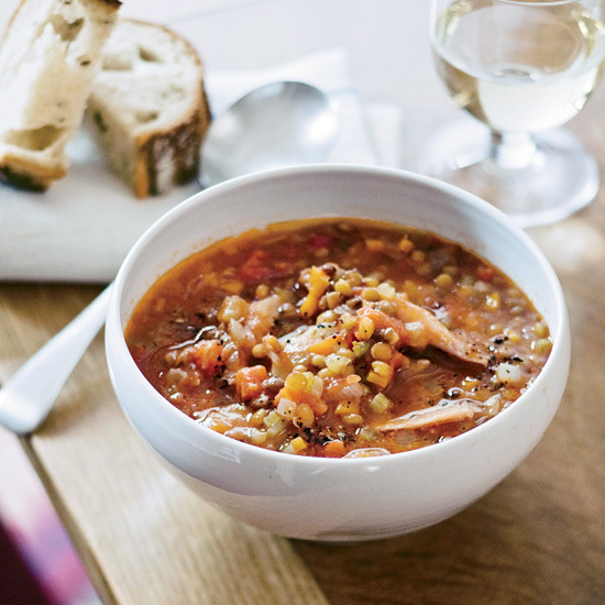 Smoked Turkey Soup
 spicy smoked turkey soup