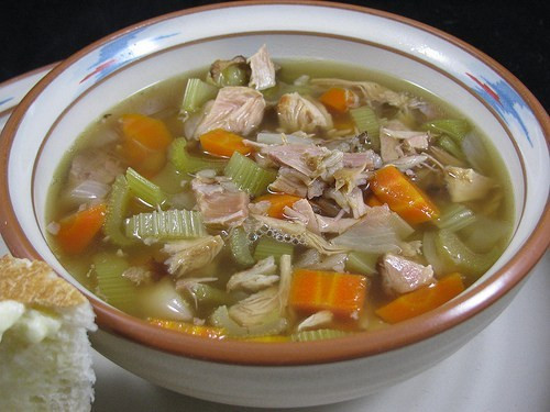 Smoked Turkey Soup
 Smoked Turkey and Wild Rice Soup