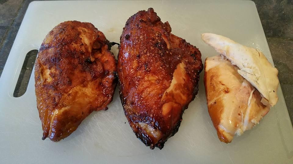 Smoking Chicken Breasts
 You have to see Smoked Chicken Breasts by QuebecGirl