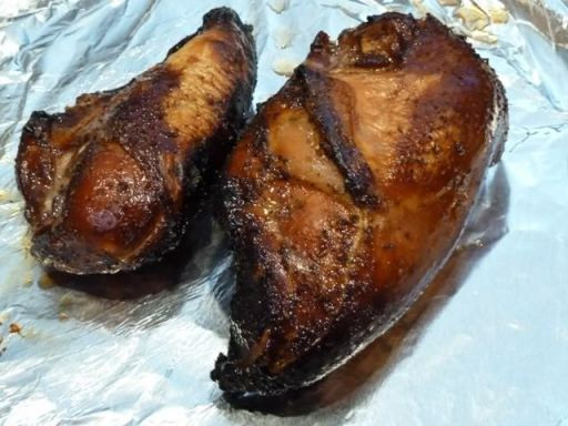 Smoking Chicken Breasts
 Hickory Smoked Yoshida s Chicken Breasts Smokin Pete s BBQ