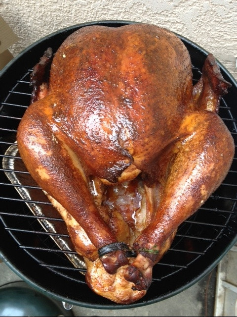 Smoking Whole Turkey
 Smoked whole turkey