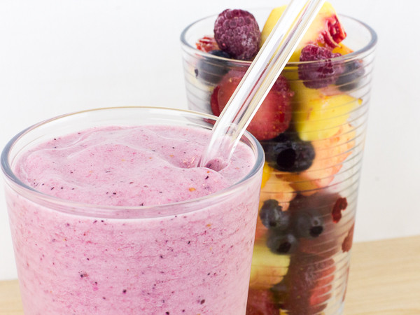 Smoothie Recipes With Frozen Fruit
 Frozen Fruit Salad Smoothie Recipe Blender Drink