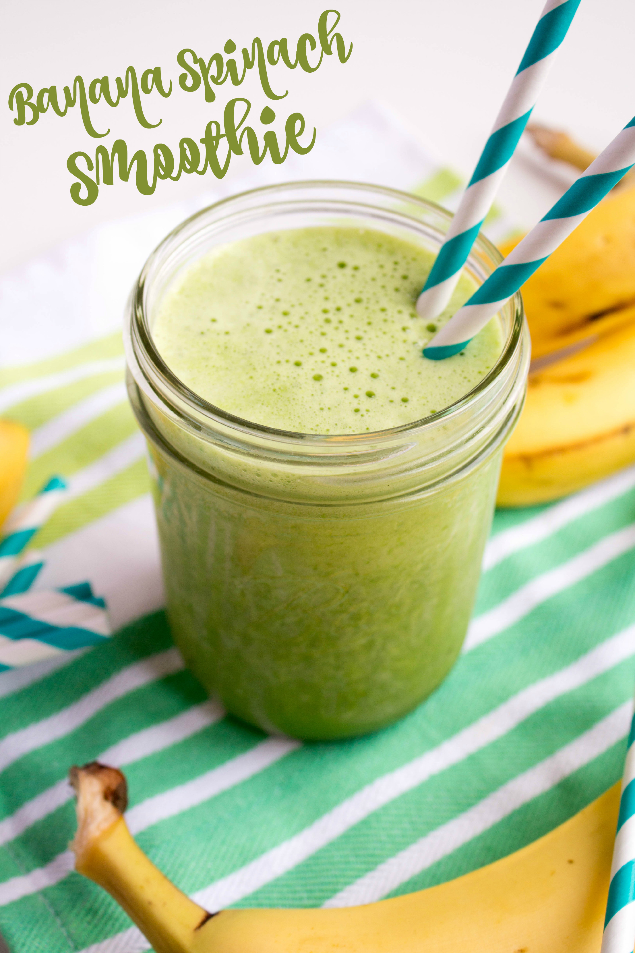 Smoothie Recipes With Spinach
 Banana Spinach Smoothie