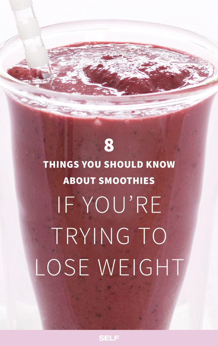 Smoothies To Lose Weight
 8 Things You Should Know About Making Smoothies If You’re