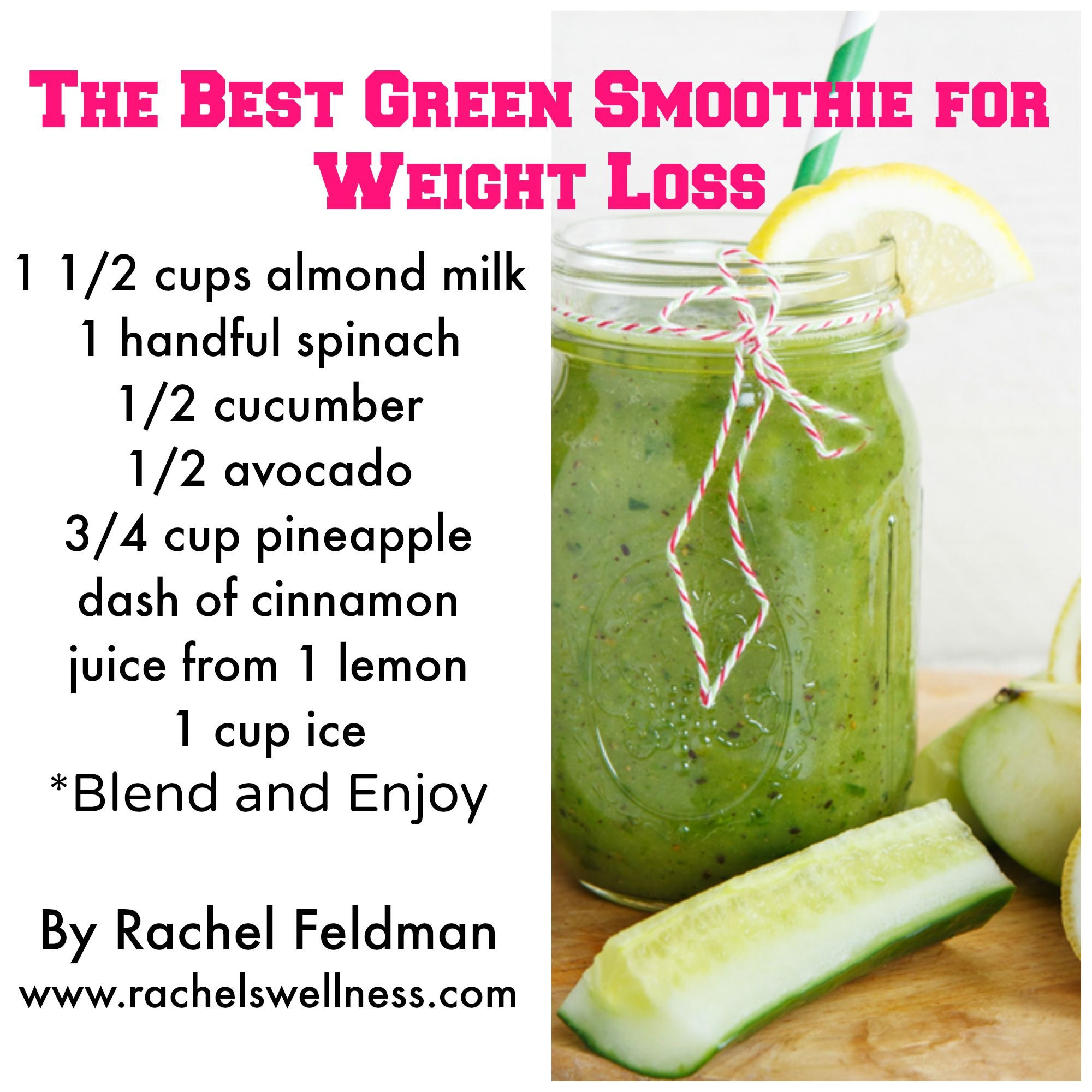 Smoothies To Lose Weight
 7 Healthy Green Smoothie Recipes For Weight Loss