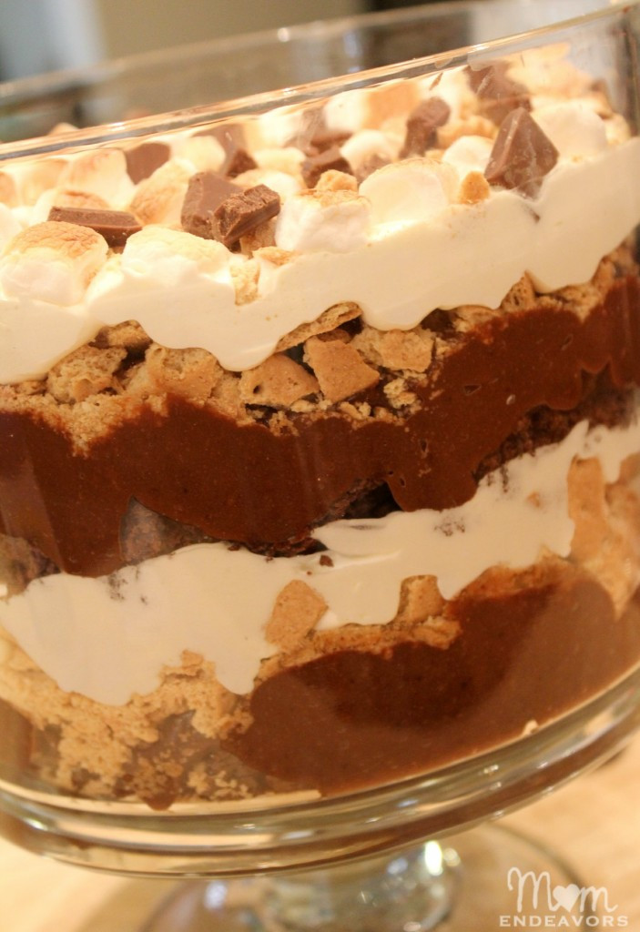 Smores Dessert Recipe
 Brownie S’mores Trifle Dessert