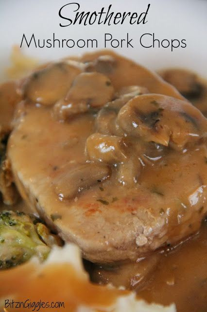 Smothered Pork Chops Cream Of Mushroom
 Pinterest • The world’s catalog of ideas