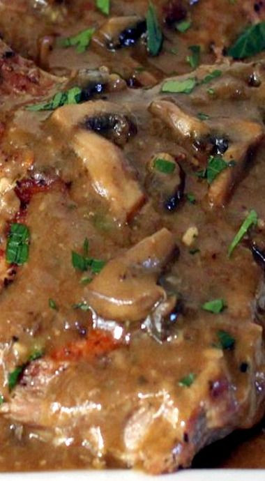 Smothered Pork Chops Cream Of Mushroom
 Smothered Pork Chops with Mushroom Gravy Recipe