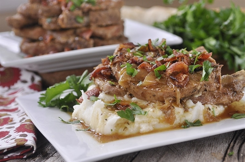 Smothered Pork Chops Slow Cooker
 Slow Cooker Smothered Pork Chops your homebased mom