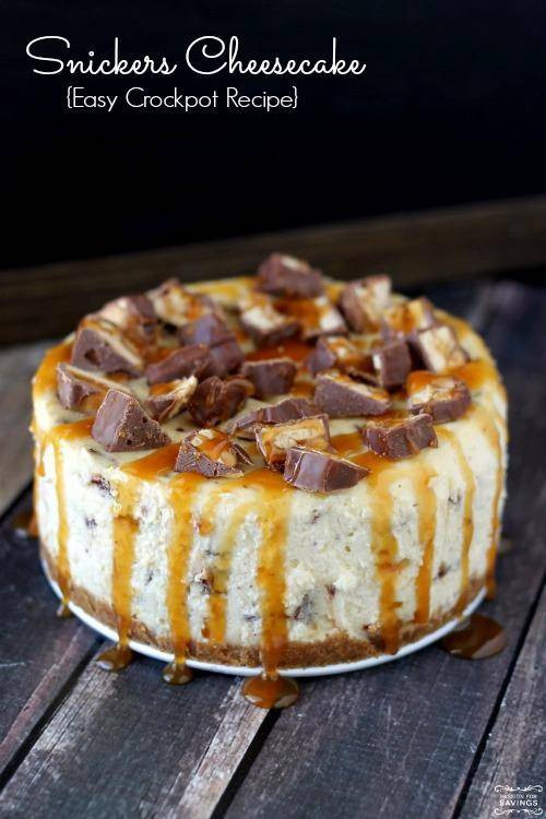 Snickers Cheesecake Recipe
 Homemade Snickers Cheesecake Recipe