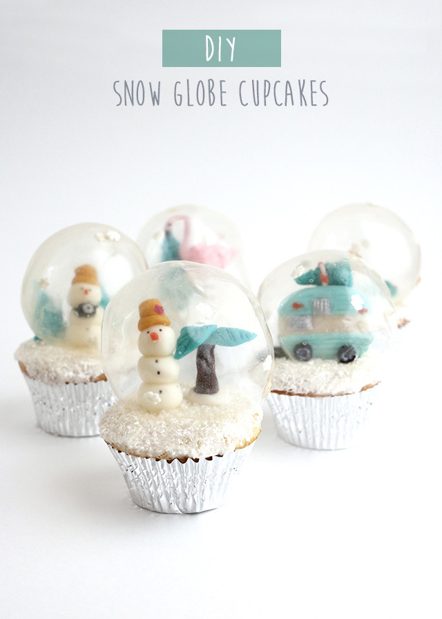 Snow Globe Cupcakes
 DIY Snow Globe Cupcakes – Alana Jones Mann