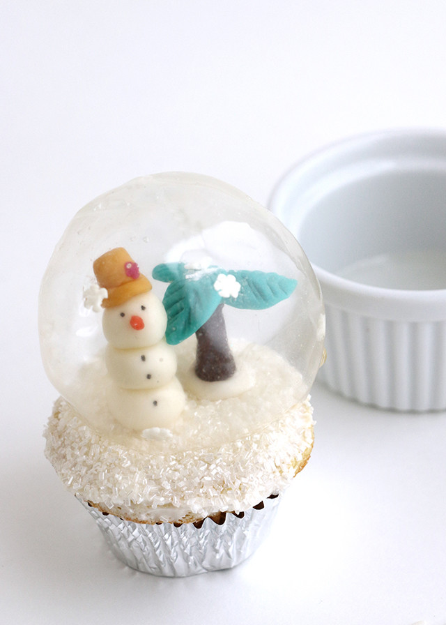 Snow Globe Cupcakes
 DIY Snow Globe Cupcakes – Alana Jones Mann