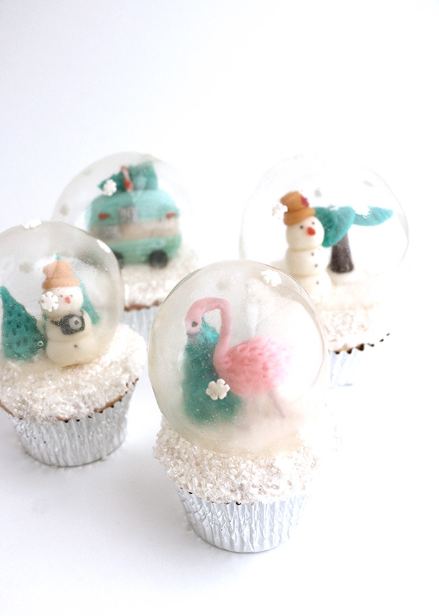 Snow Globe Cupcakes
 DIY Snow Globe Cupcakes – Alana Jones Mann