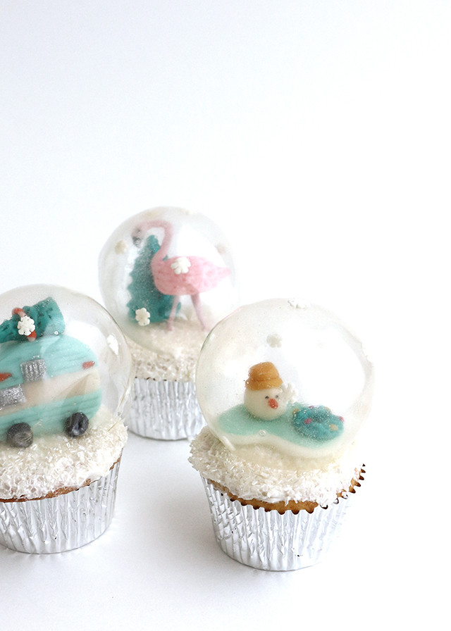 Snow Globe Cupcakes
 DIY Snow Globe Cupcakes – Alana Jones Mann