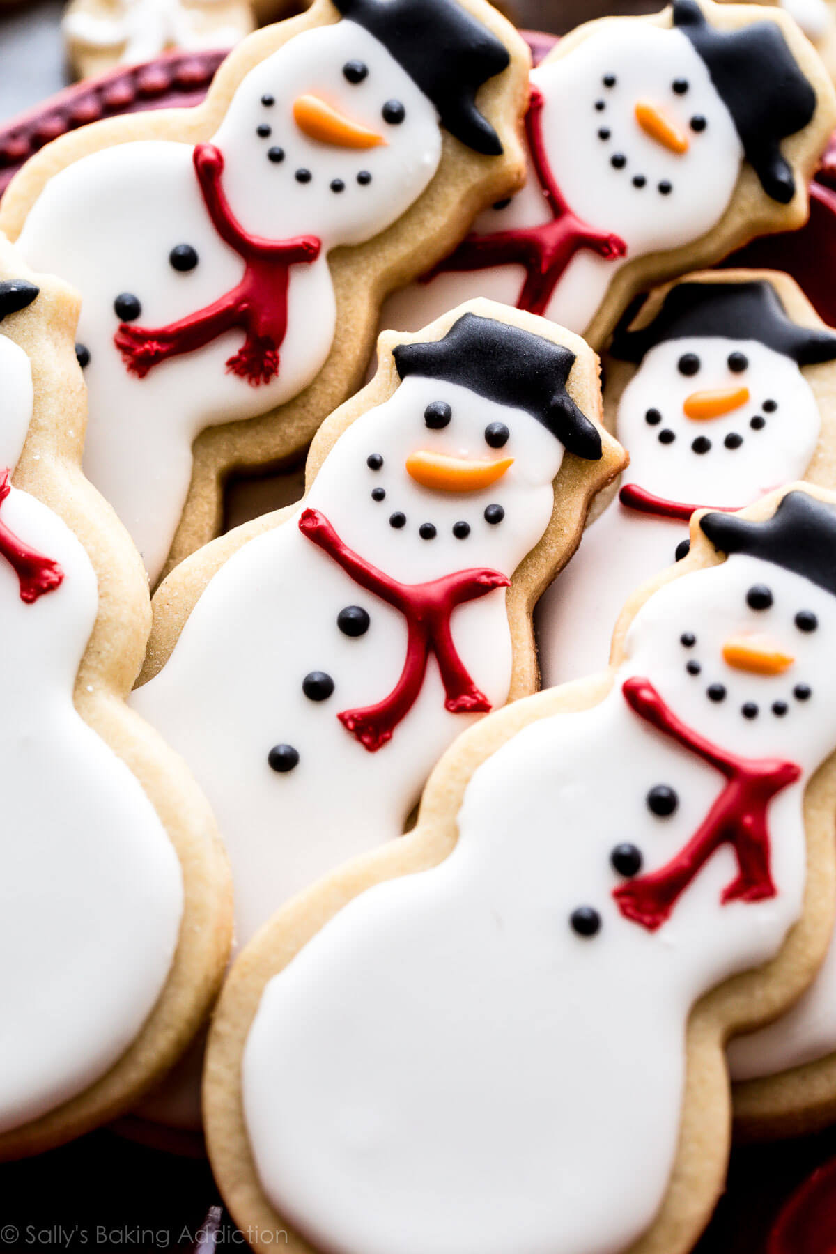 Snowman Sugar Cookies
 Snowman Sugar Cookies Sallys Baking Addiction