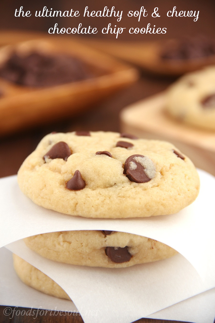 Soft And Chewy Chocolate Chip Cookies
 The Ultimate Healthy Soft & Chewy Chocolate Chip Cookies