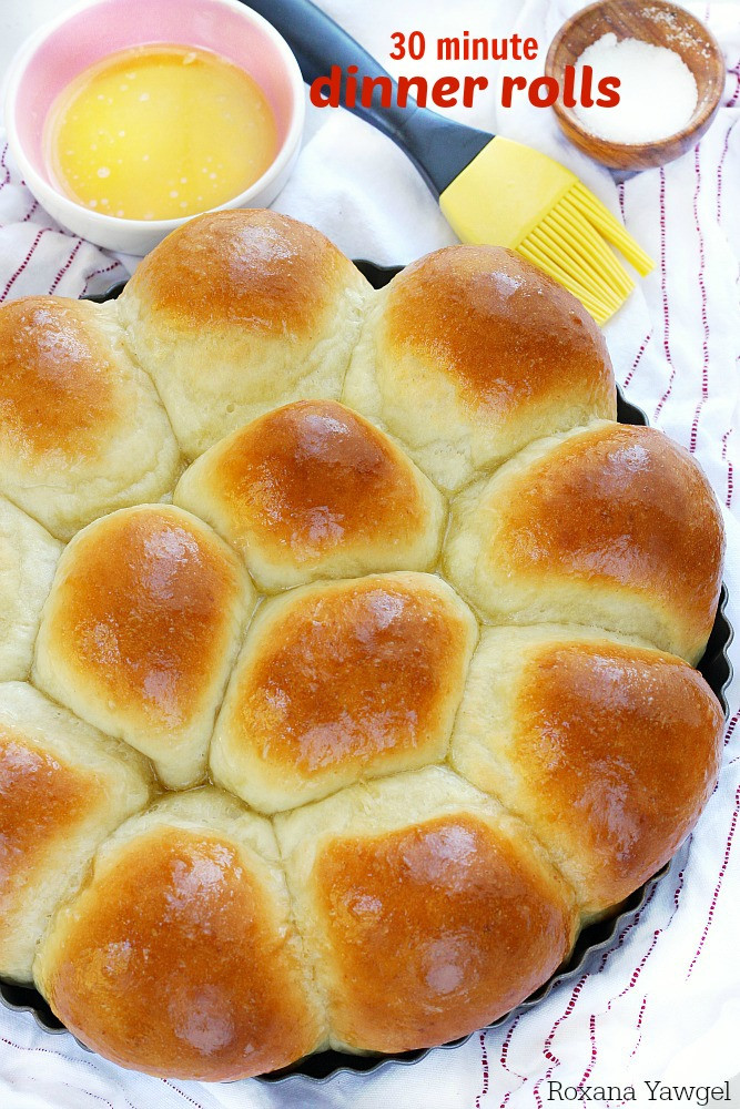 Soft Dinner Roll Recipe
 Foolproof 30 minute dinner rolls recipe