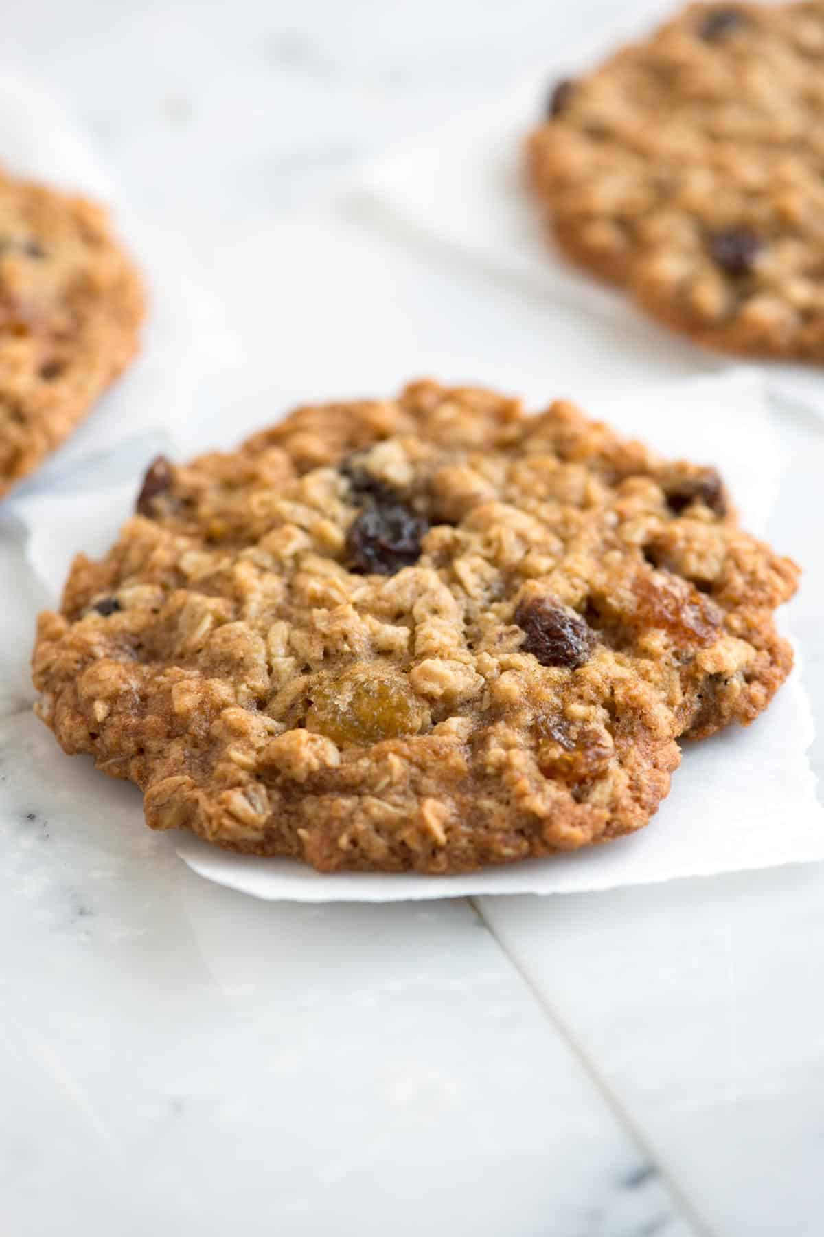 Soft Oatmeal Cookies
 Soft and Chewy Oatmeal Raisin Cookies Recipe