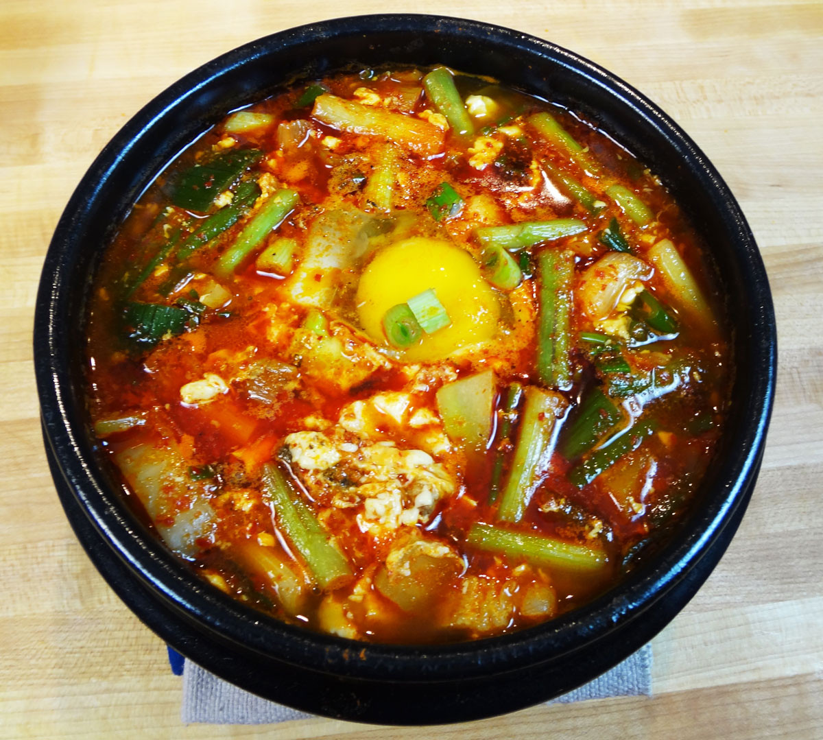 Soft Tofu Recipes
 Haemul sundubu jjigae Spicy soft tofu stew with seafood