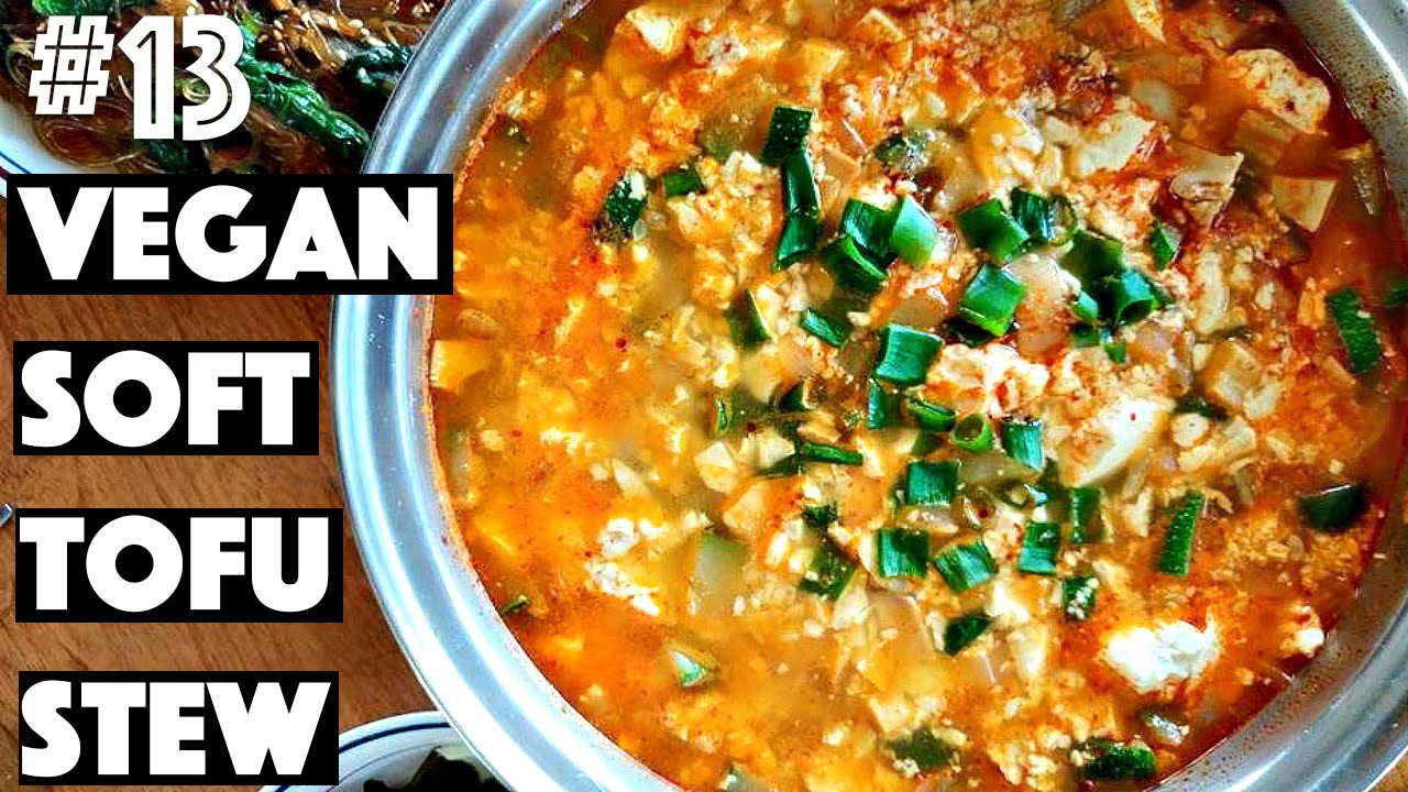 Soft Tofu Recipes
 VEGAN SOFT TOFU STEW Korean Recipe