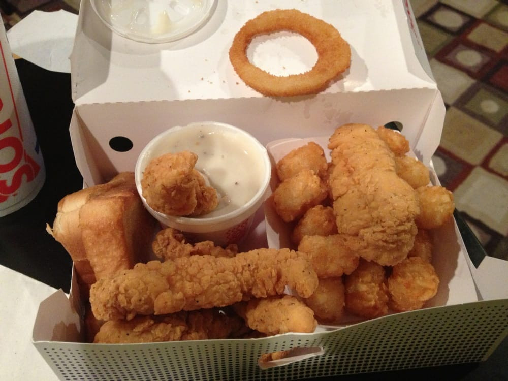 Sonic Chicken Strip Dinner
 Yum Chicken strip dinner w tots Yelp