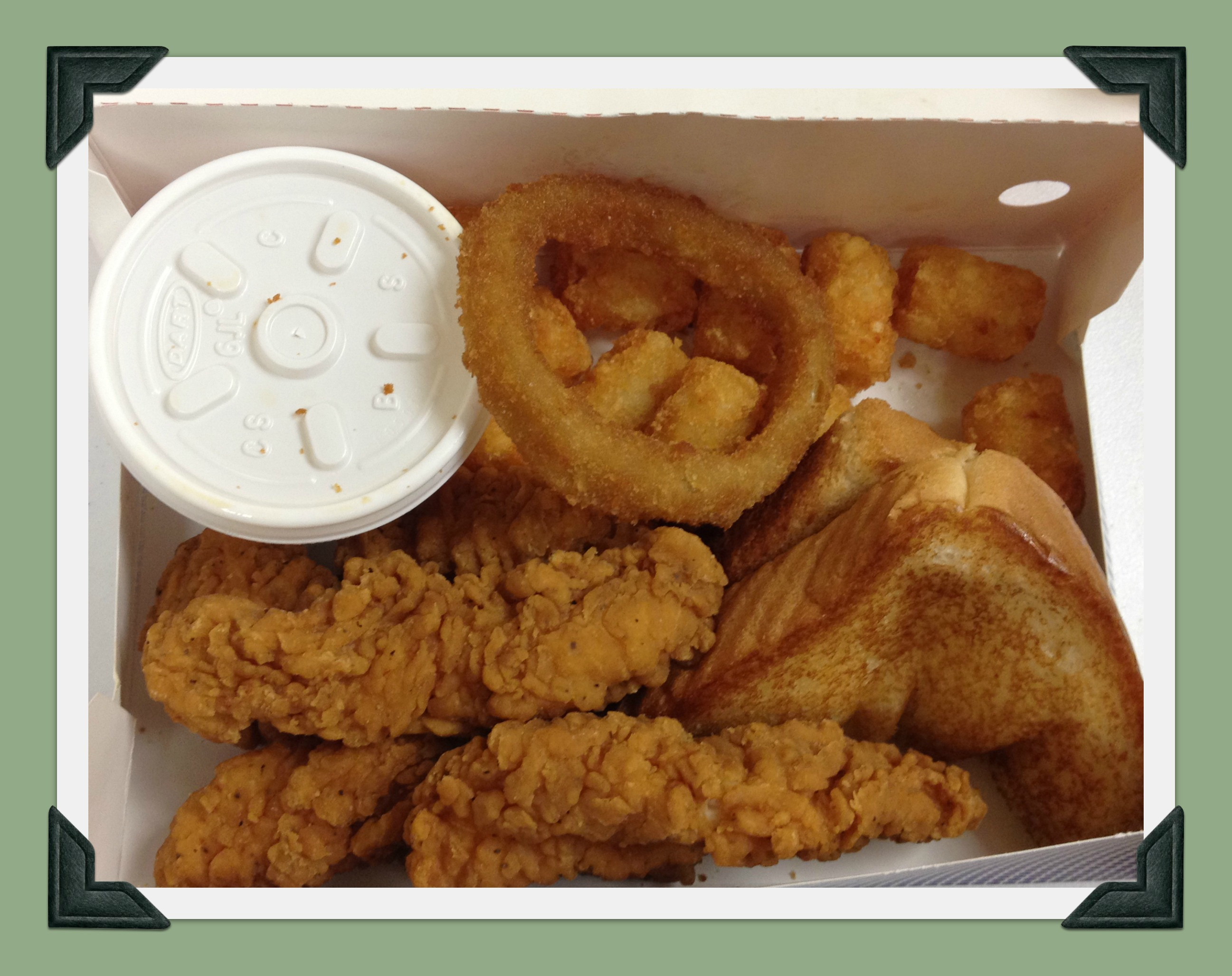 Sonic Chicken Strip Dinner
 SONIC Drive In Super Crunch Chicken Strips Review and $10