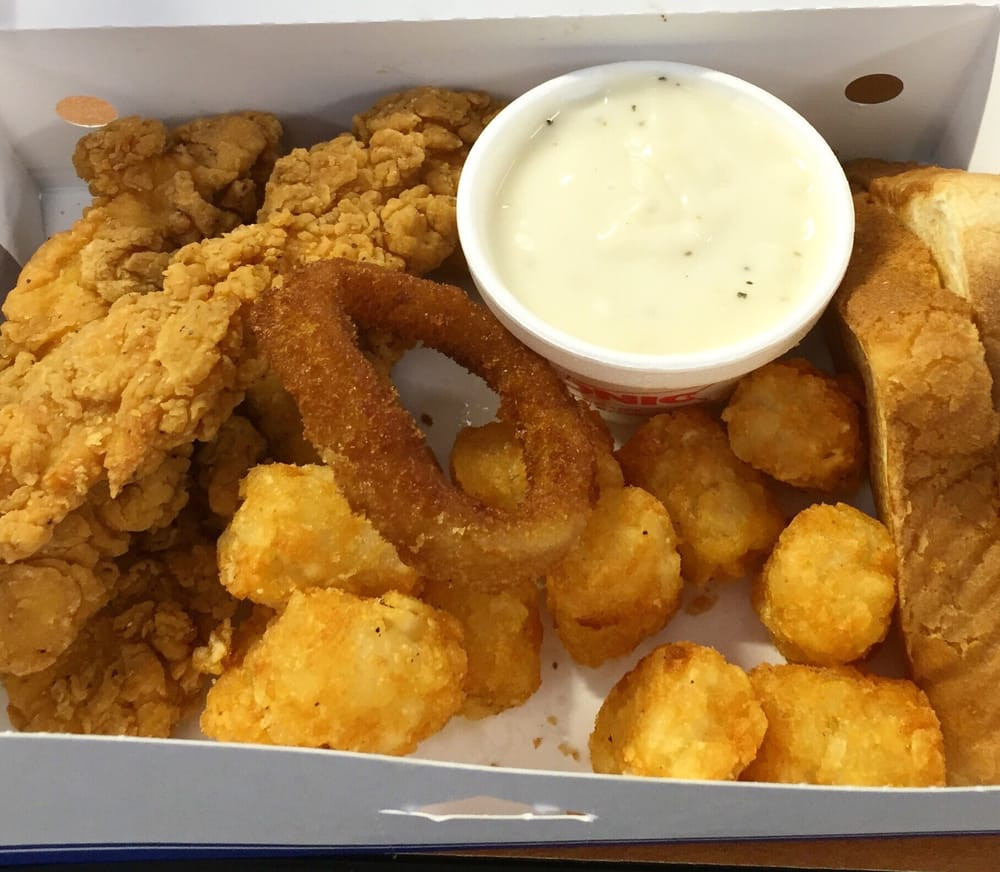 Sonic Chicken Strip Dinner
 Crunchy Chicken Strip Dinner Yelp