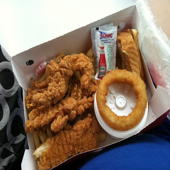 Sonic Chicken Strip Dinner
 Cody Haubert Foodspotting