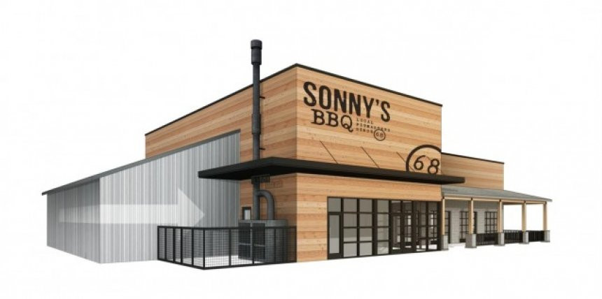 Sonny'S Bbq Sauce
 Modern Restaurant Facade Exterior Ideas New Sonny039s