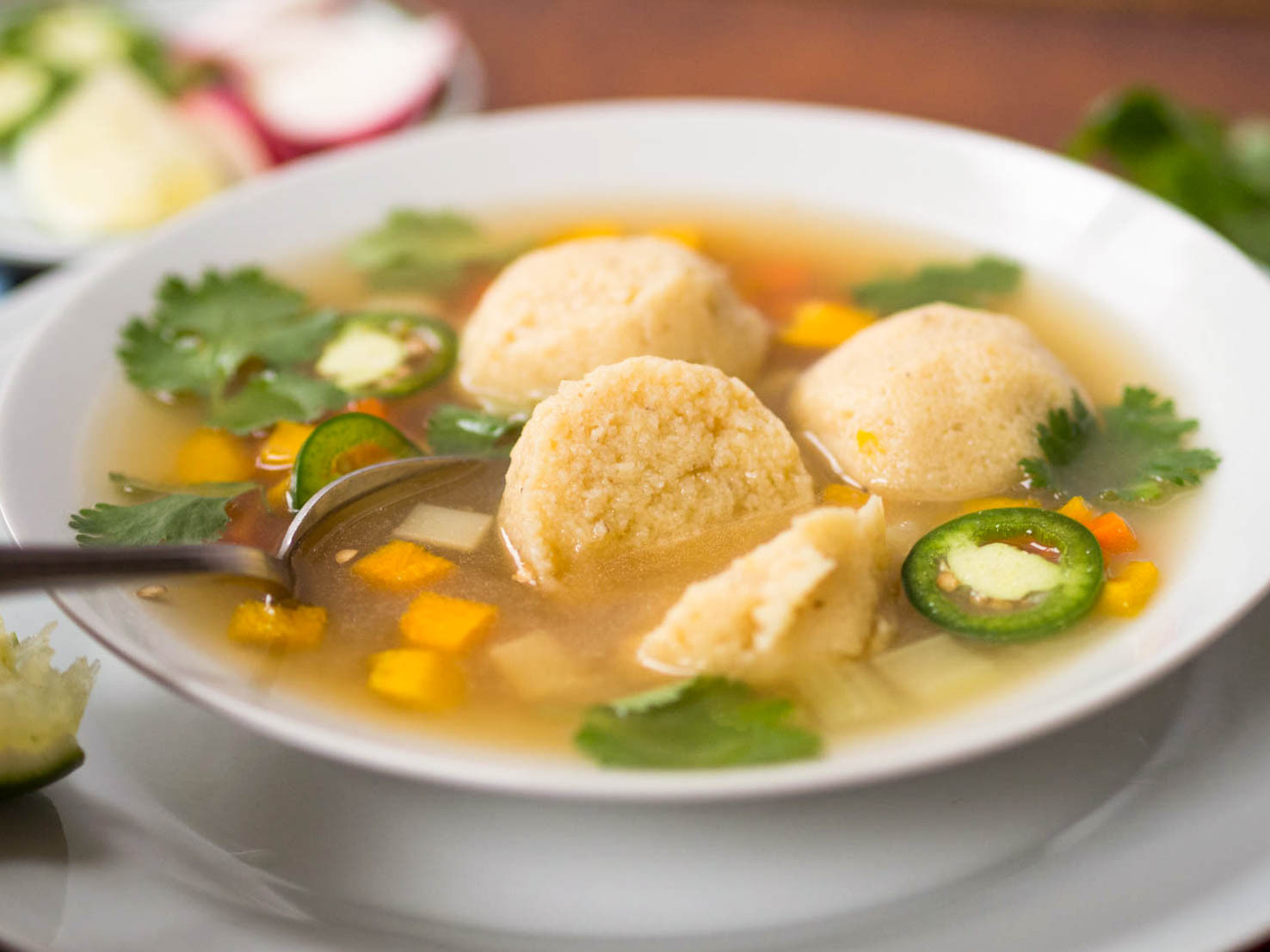 Soup Dumplings Recipe
 Masa Ball Soup Mexican Corn Dumplings in Chicken Soup