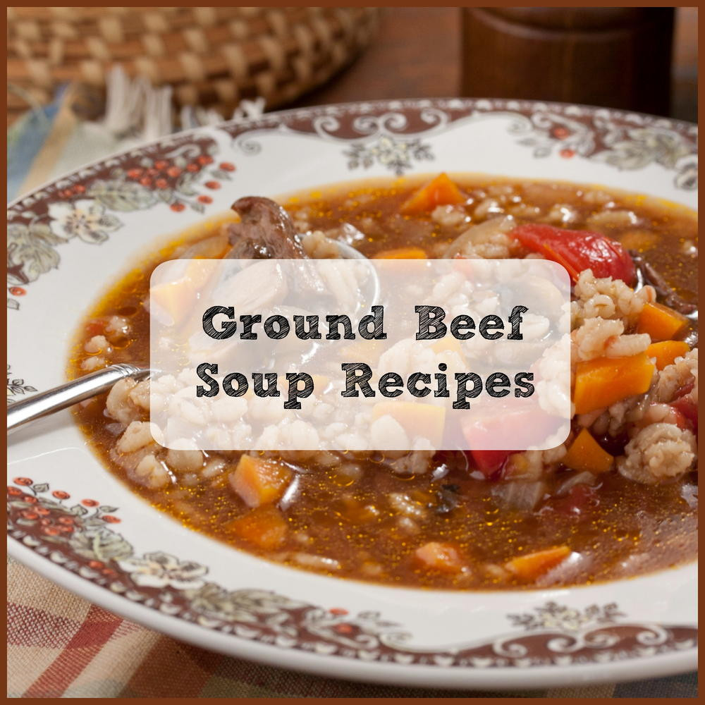 Soup Recipes With Ground Beef
 Ground Beef Soup Recipes Top 8 Beef Soups