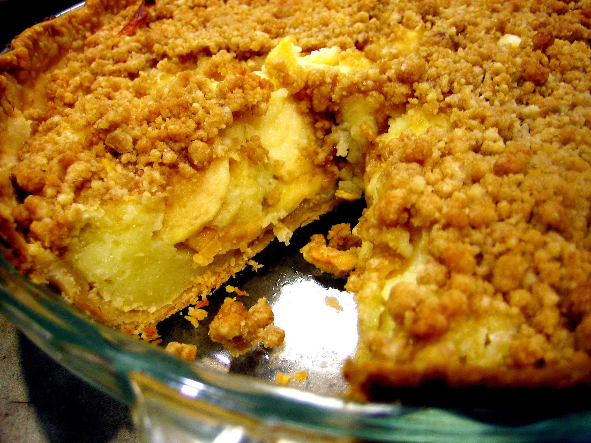 Sour Cream Apple Pie
 Del s Sour Cream Apple Pie