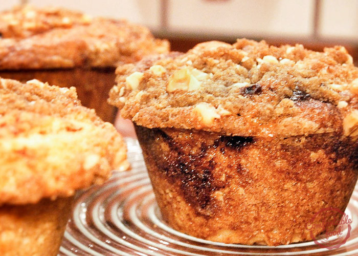 Sour Cream Coffee Cake Muffins
 sour cream coffee cake muffins