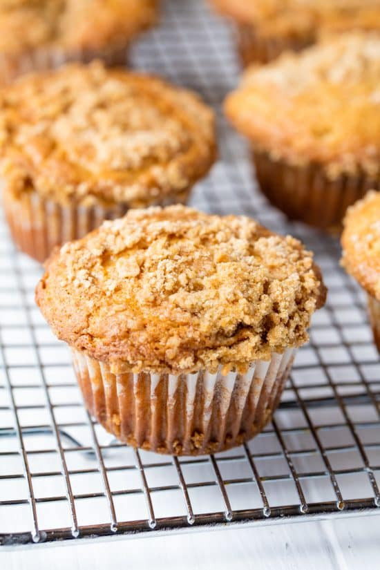 Sour Cream Coffee Cake Muffins
 Sour Cream Coffee Cake Muffins