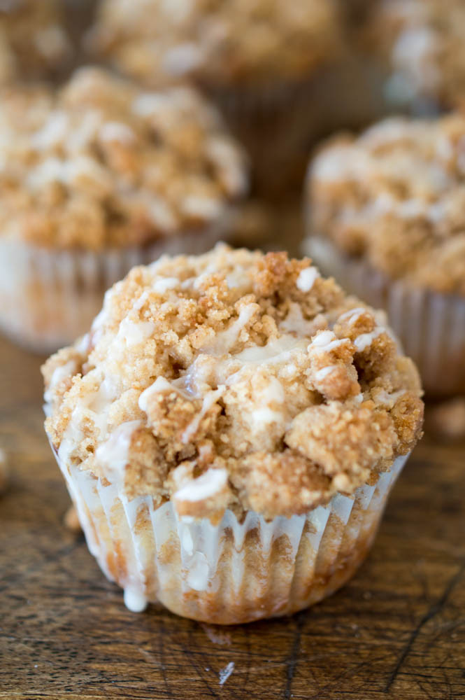 Sour Cream Coffee Cake Muffins
 Sour Cream Coffee Cake Streusel Muffins