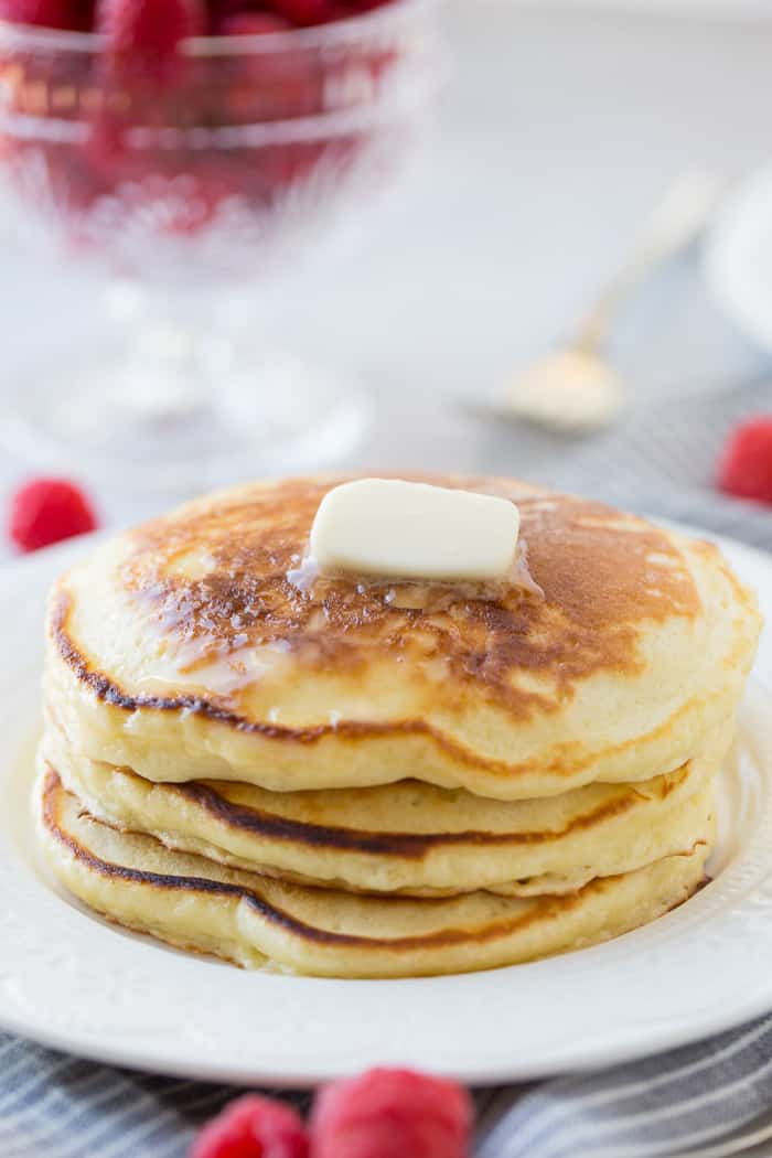 Sour Cream Pancakes
 melt in your mouth sour cream pancakes