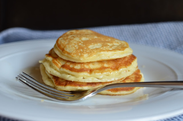 Sour Cream Pancakes
 Playing with Flour Sour cream pancakes