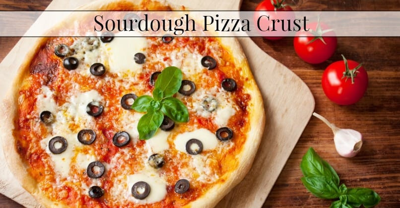 Sourdough Pizza Dough
 Sourdough Pizza Crust