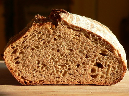 Sourdough Spelt Bread
 Whole Spelt Sourdough Bread