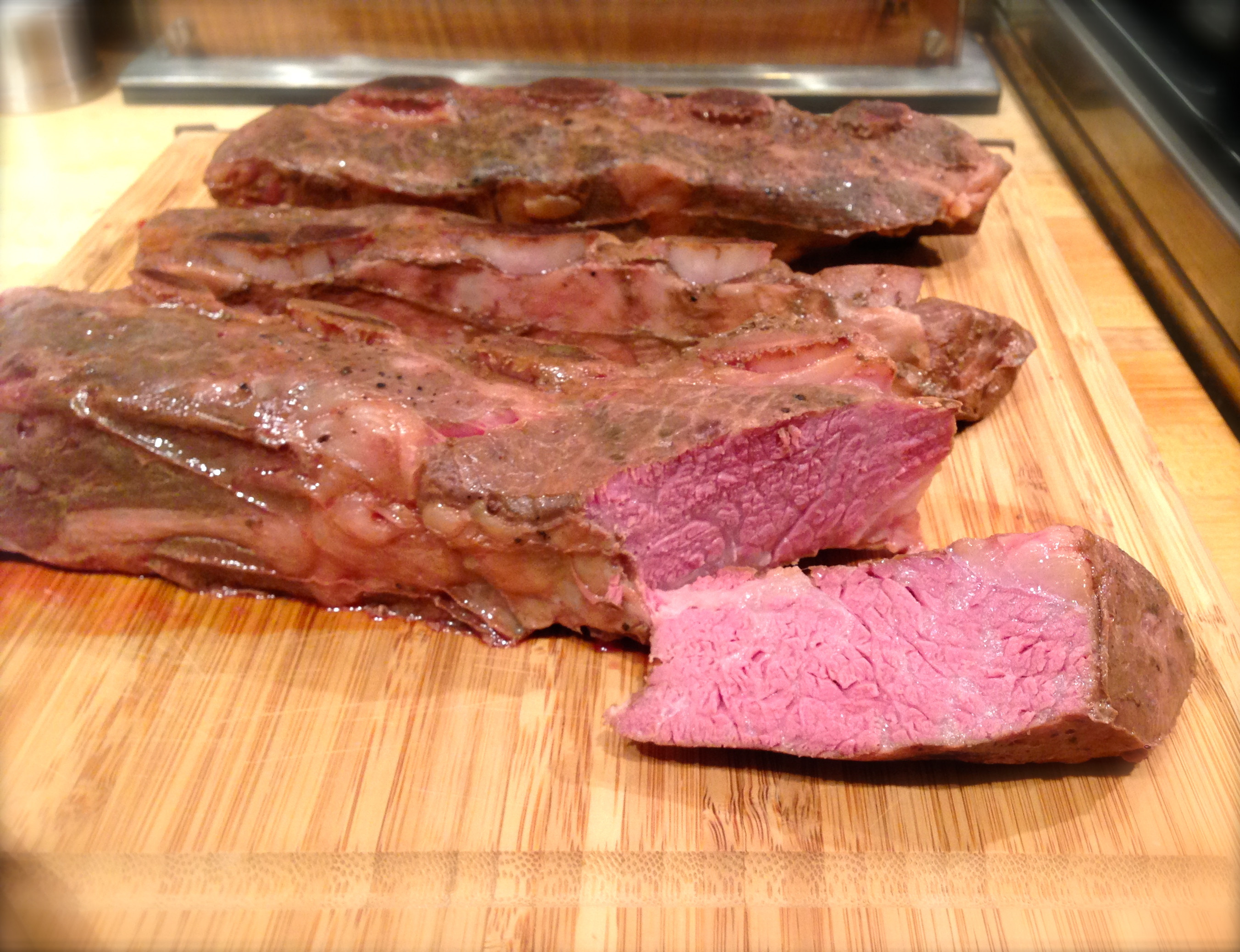 Sous Vide Beef Ribs
 72 hour sous vide short ribs