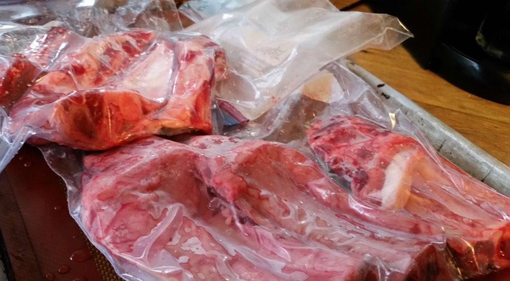 Sous Vide Pork Ribs
 Sous vide pork spare ribs the simplest of approaches