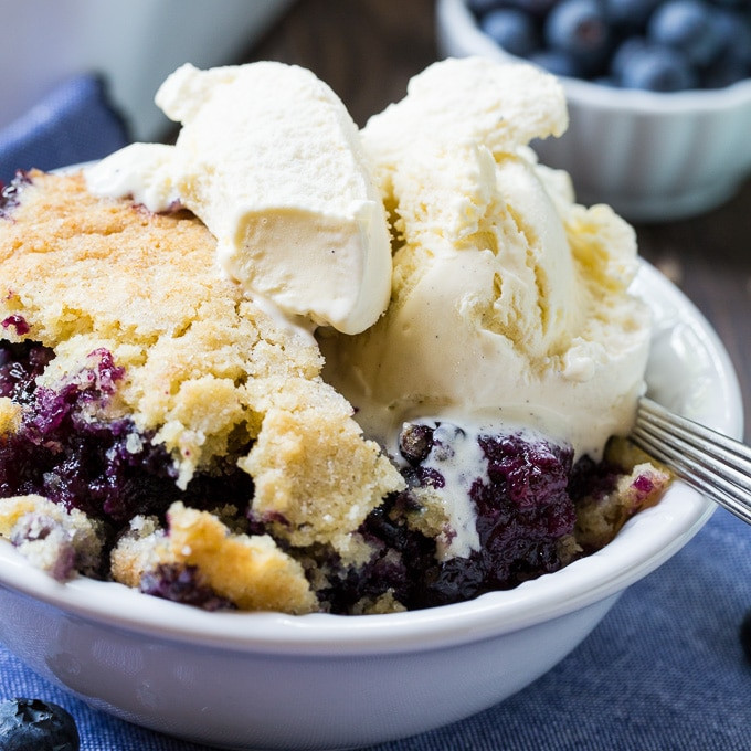 Southern Blueberry Cobbler
 Blueberry Cobbler Spicy Southern Kitchen