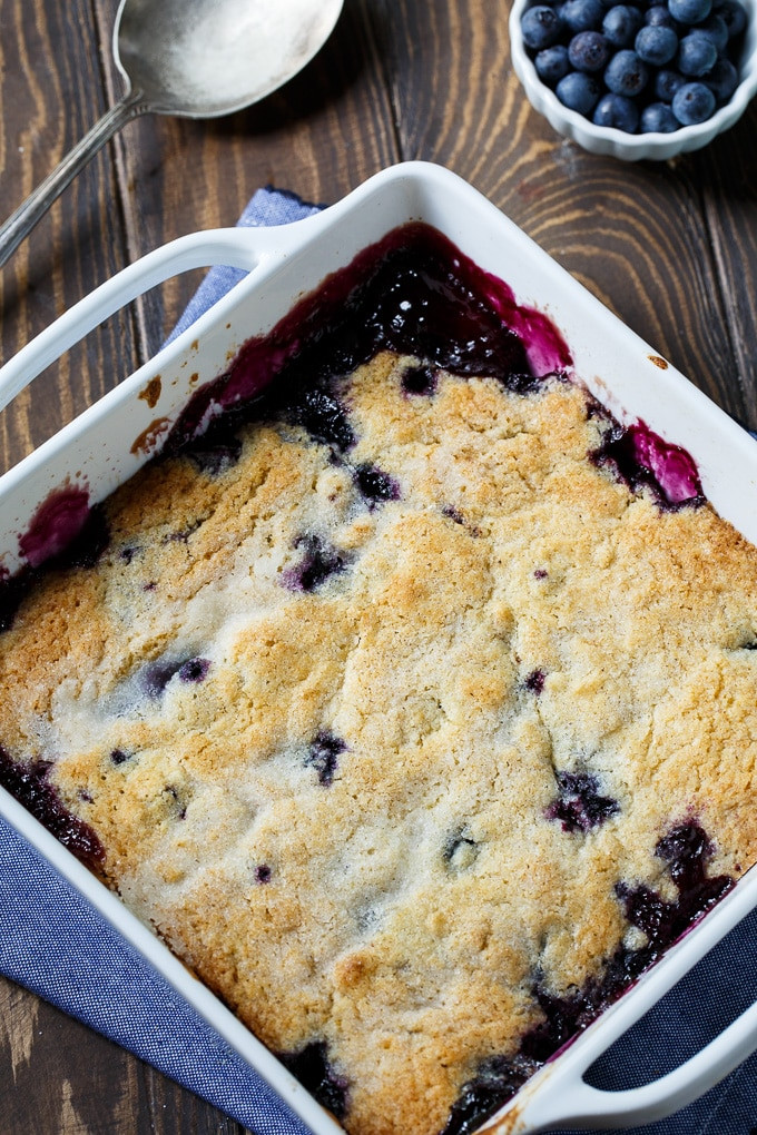 Southern Blueberry Cobbler
 Blueberry Cobbler Spicy Southern Kitchen