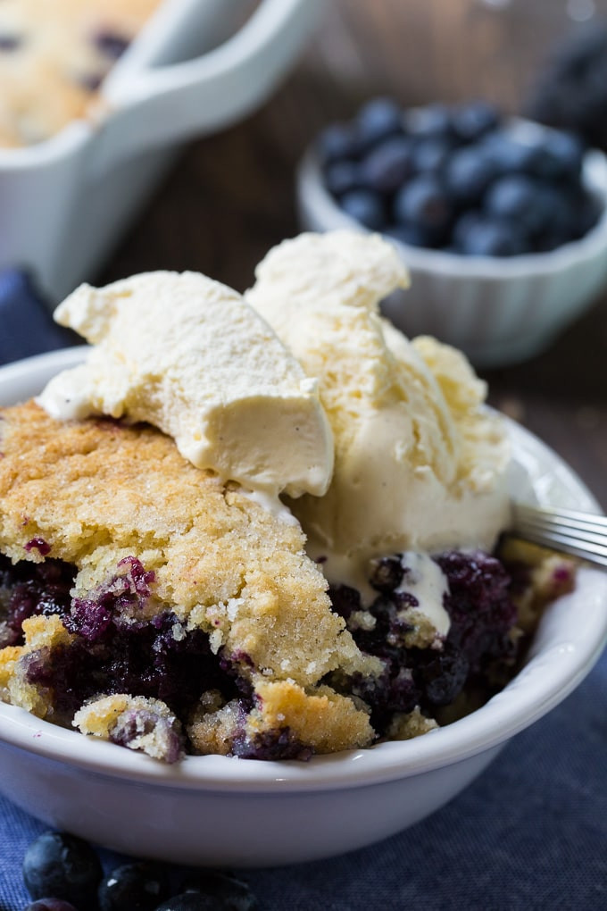 Southern Blueberry Cobbler
 Blueberry Cobbler Spicy Southern Kitchen