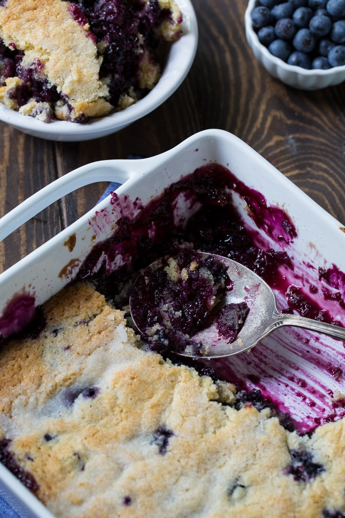 Southern Blueberry Cobbler
 Blueberry Cobbler Spicy Southern Kitchen