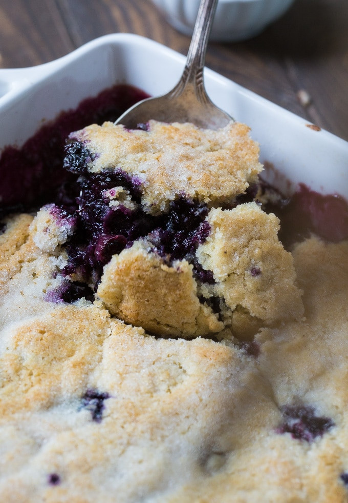 Southern Blueberry Cobbler
 Blueberry Cobbler Spicy Southern Kitchen